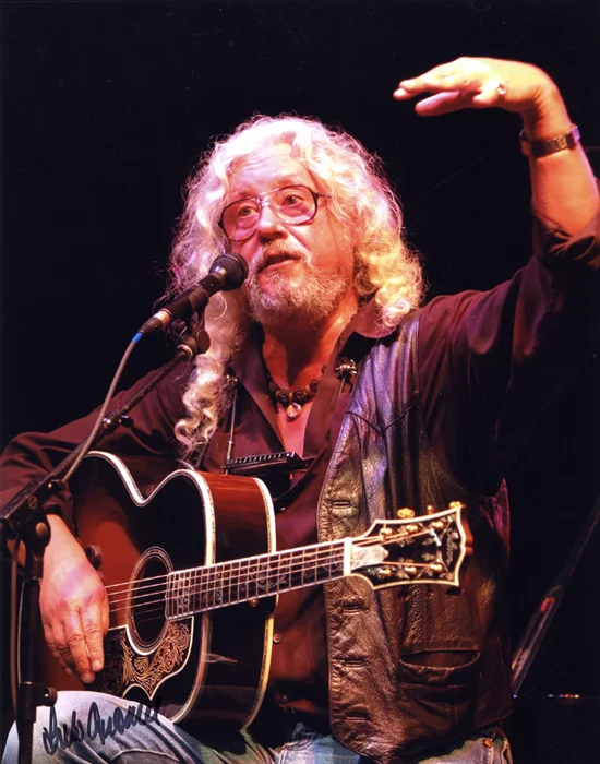 Arlo Guthrie autograph