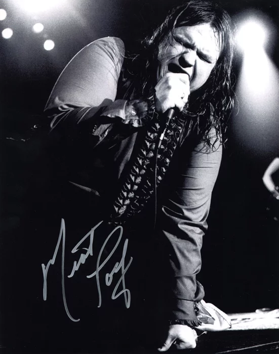 Meat Loaf autograph