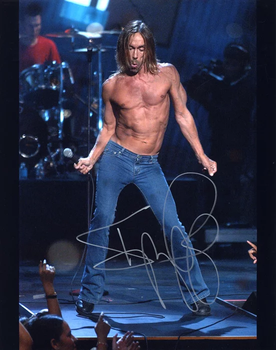 Iggy Pop autograph