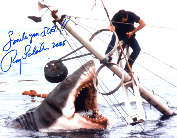 Roy Scheider autograph