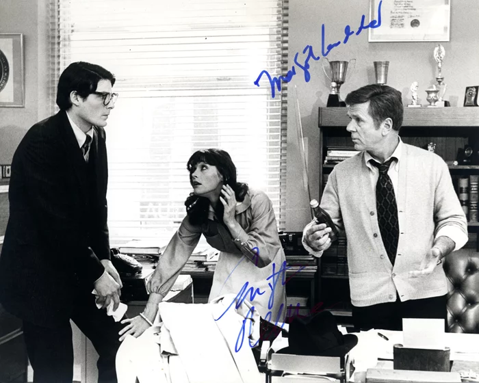 Superman autograph
