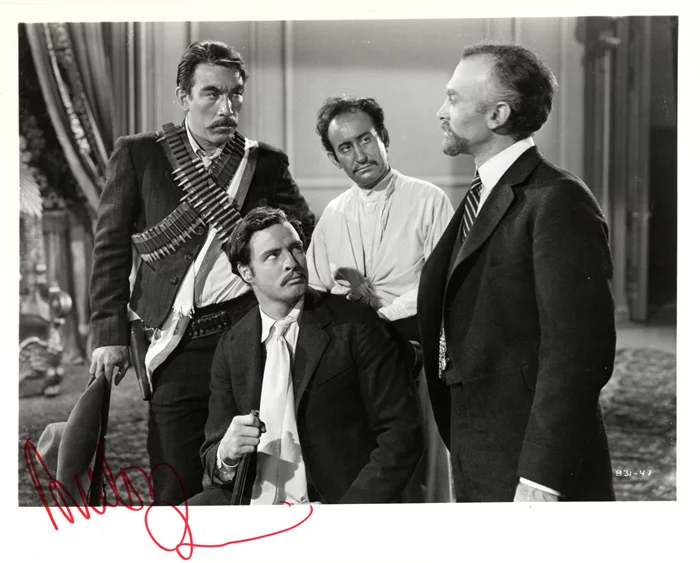 Anthony Quinn autograph