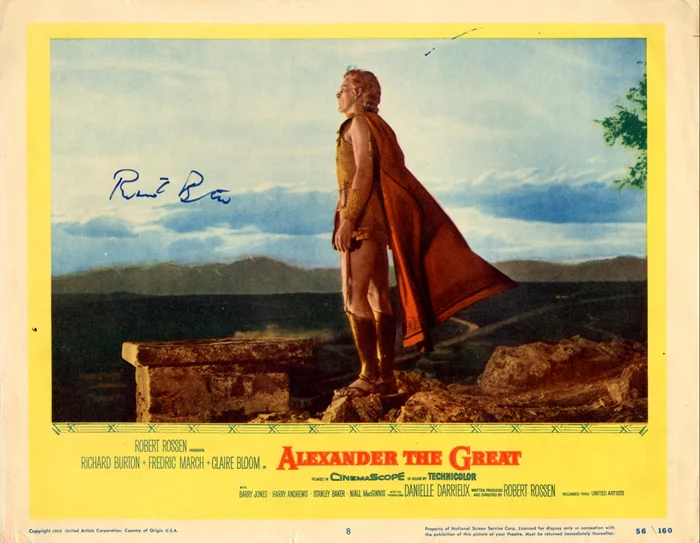 Richard Burton autograph