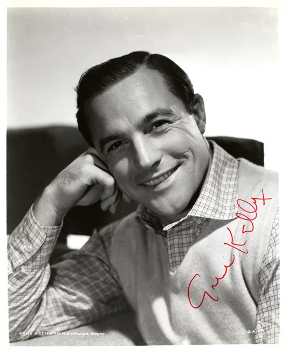 Gene Kelly autograph