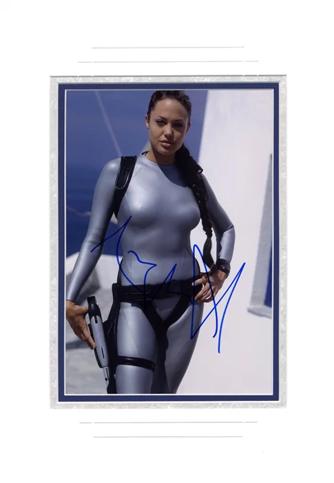 Angelina Jolie autograph