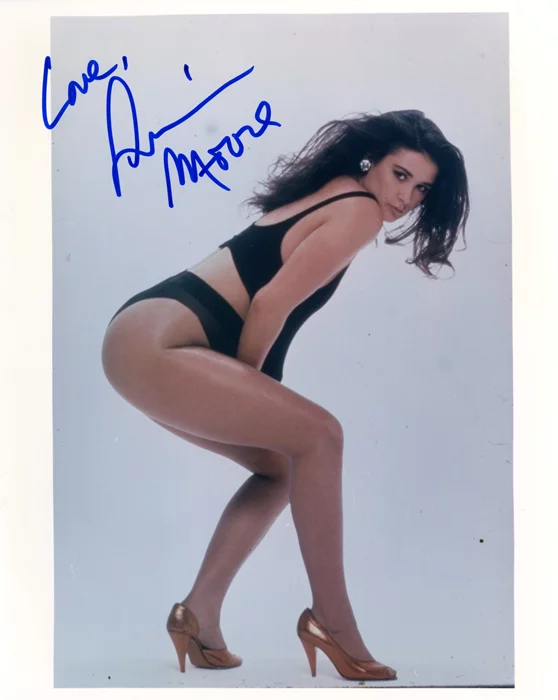 Demi Moore autograph