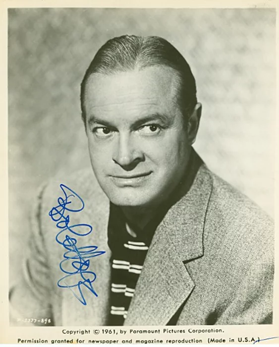 Bob Hope autograph