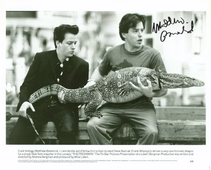 Matthew Broderick autograph