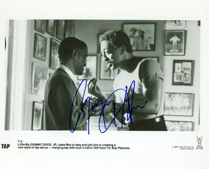 Gregory Hines autograph