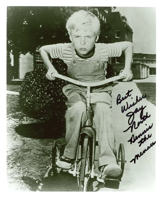 Jay North autograph