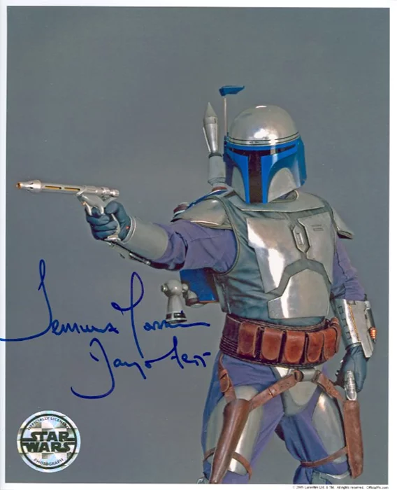 Temuera Morrison autograph