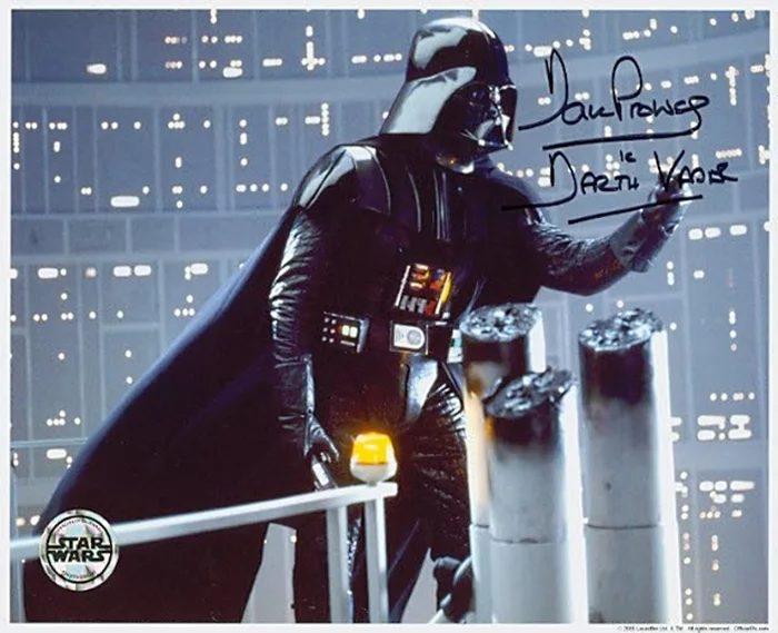 Dave Prowse autograph