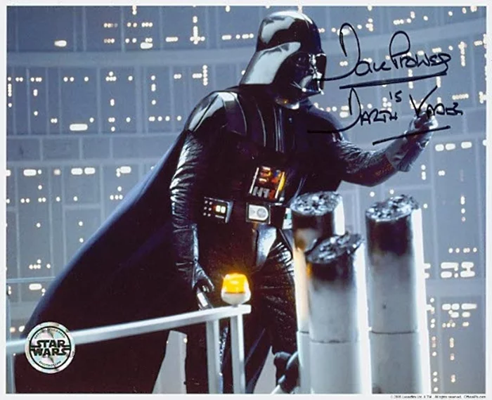 Dave Prowse autograph