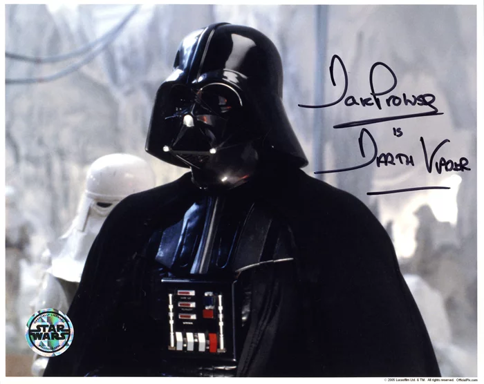 Dave Prowse autograph