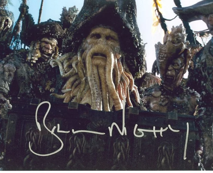 Bill Nighy autograph