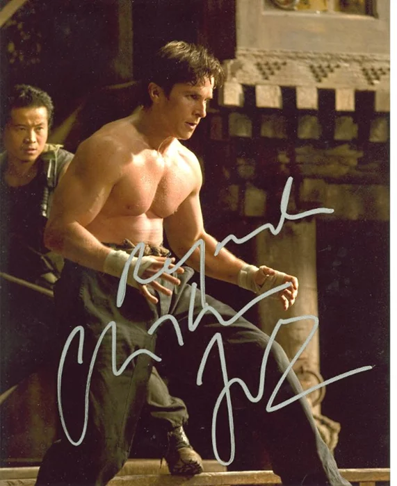Christian Bale autograph