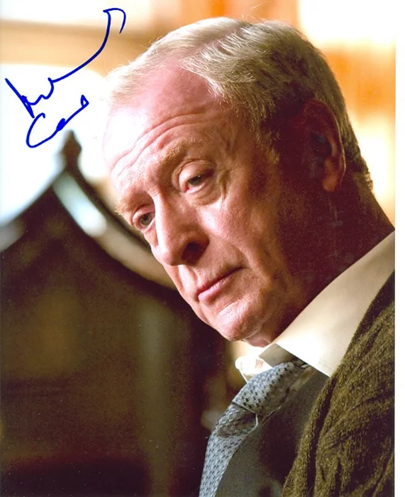 Michael Caine autograph