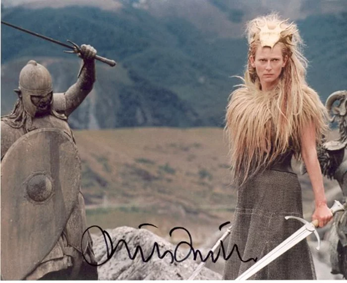 Tilda Swinton autograph