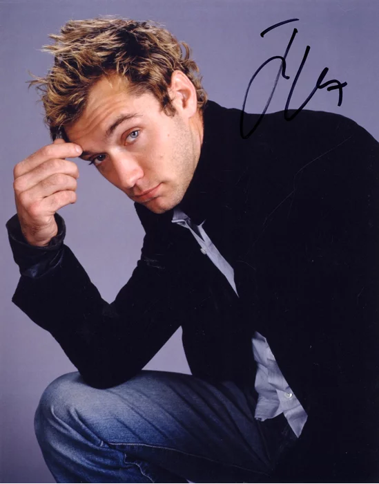 Jude Law autograph