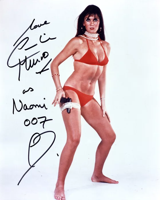 Caroline Munro autograph