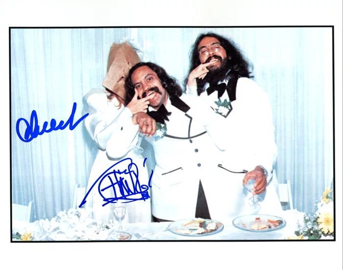 Cheech & Chong autograph