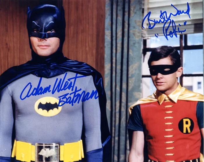 Batman autograph
