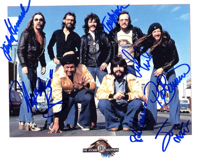 The Doobie Brothers autograph
