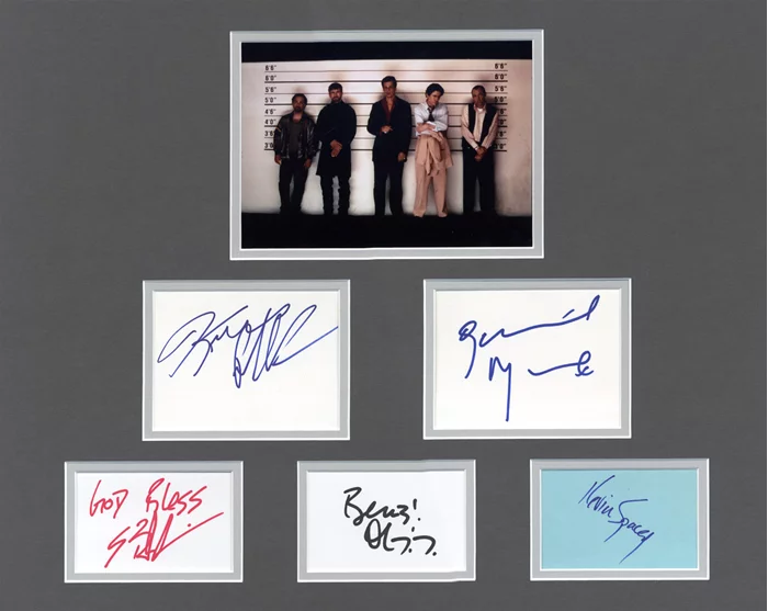 The Usual Suspects autograph