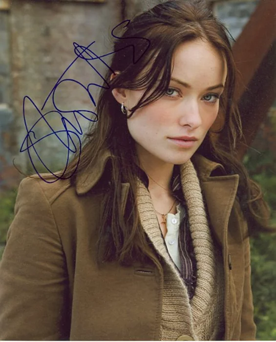 Olivia Wilde autograph