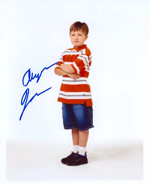 Angus Jones autograph