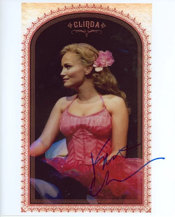 Kristin Chenoweth autograph