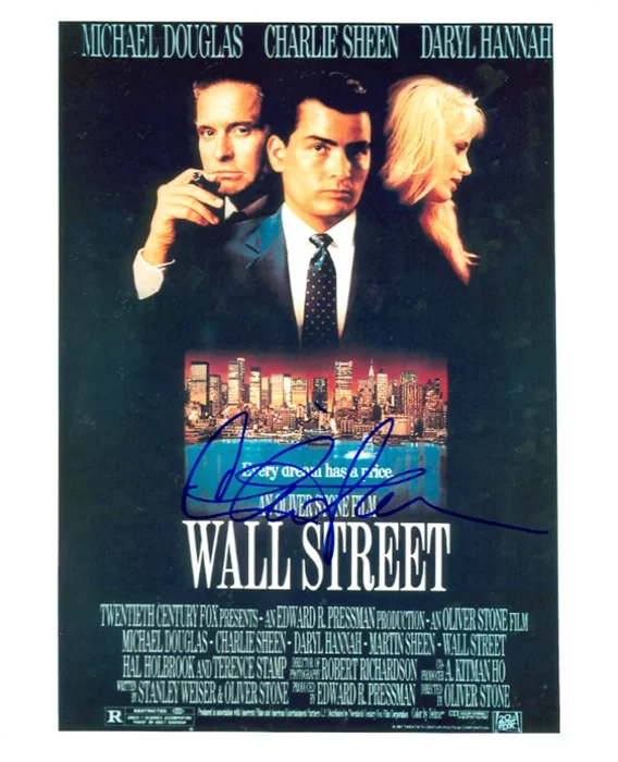 Charlie Sheen autograph