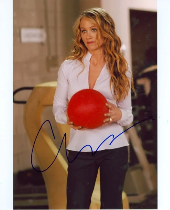 Christine Taylor autograph