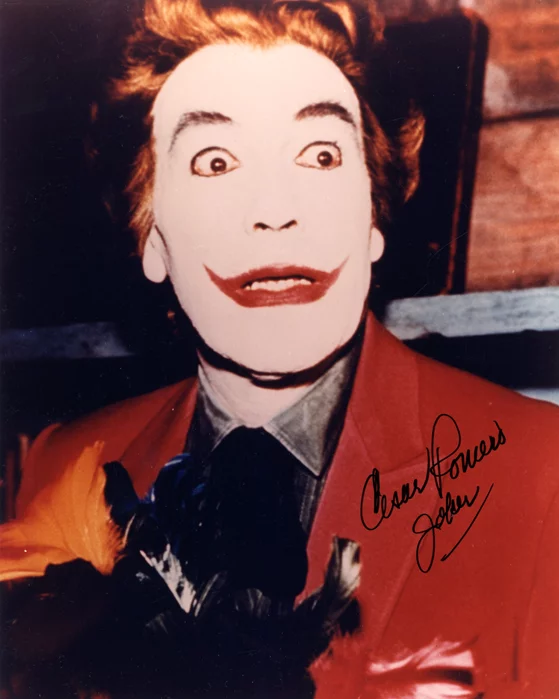 Cesar Romero autograph