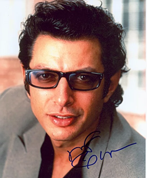 Jeff Goldblum autograph