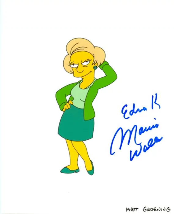 Marcia Wallace autograph