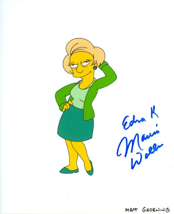 Marcia Wallace autograph