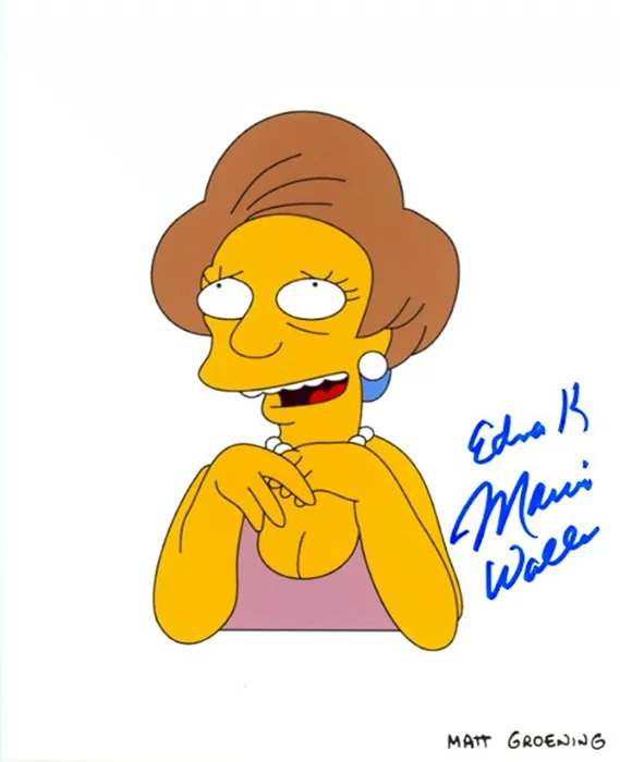 Marcia Wallace autograph