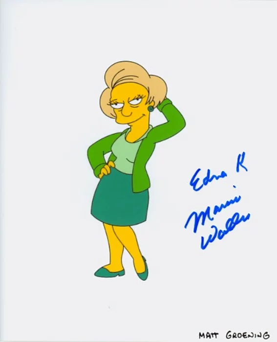 Marcia Wallace autograph