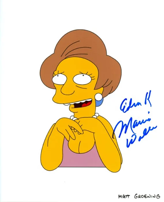 Marcia Wallace autograph