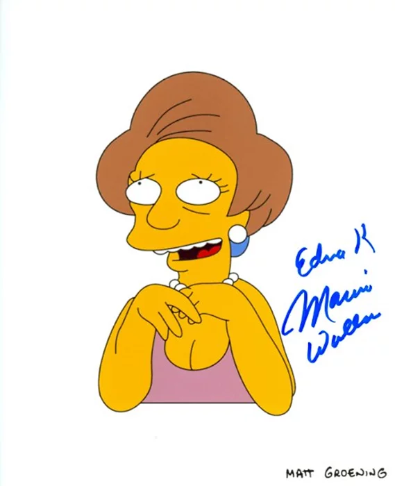 Marcia Wallace autograph