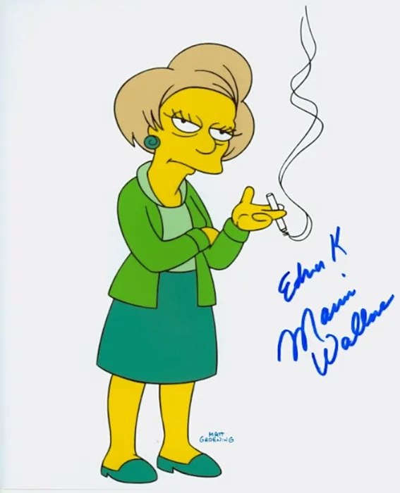 Marcia Wallace autograph