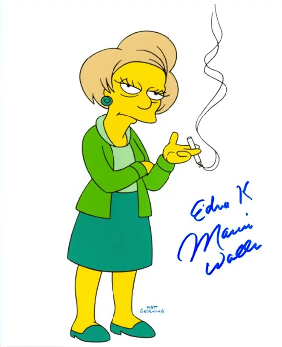 Marcia Wallace autograph