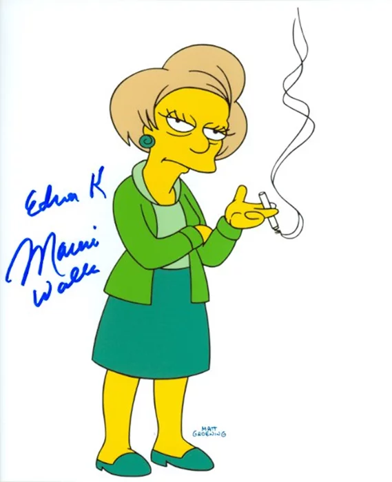 Marcia Wallace autograph