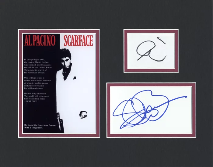 Scarface autograph