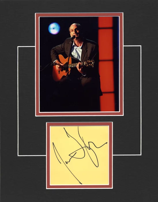 James Taylor autograph