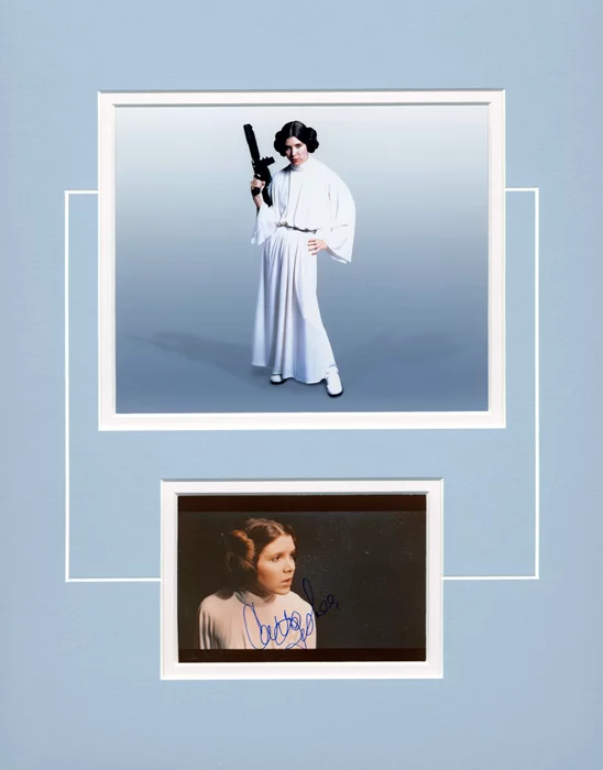 Carrie Fisher autograph