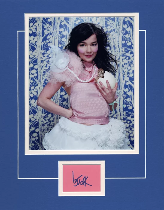 Bjork autograph