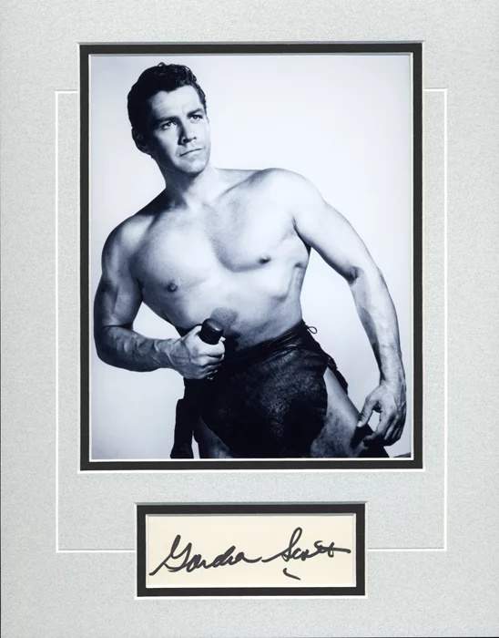 Gordon Scott autograph