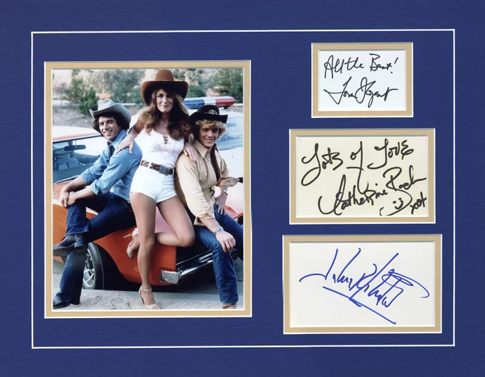 The Dukes of Hazzard autograph